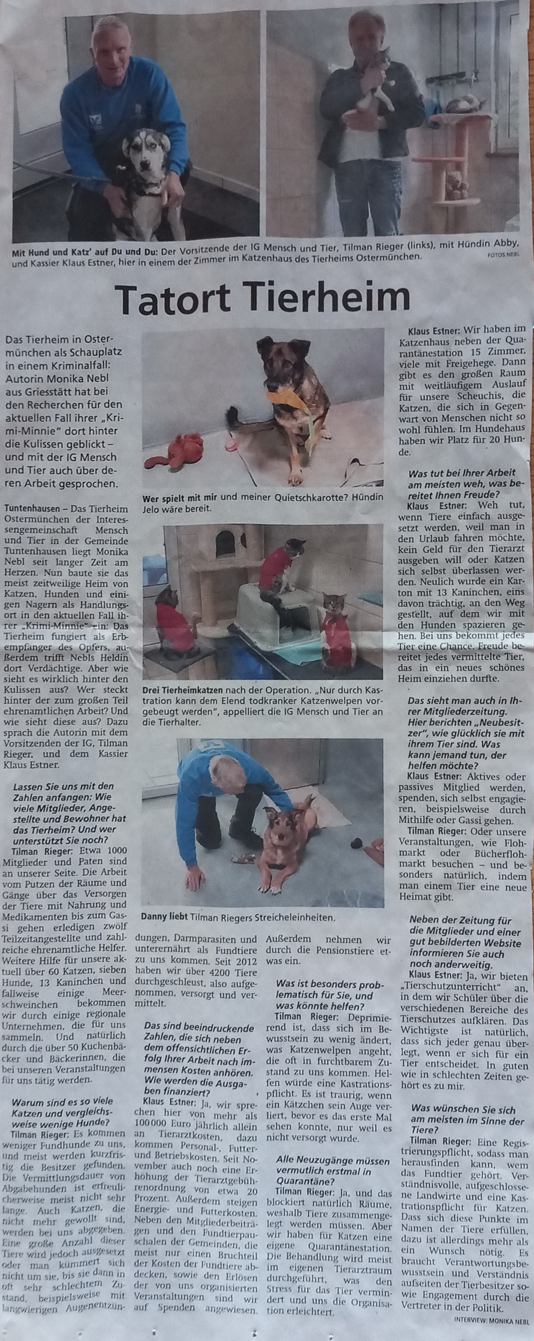 Artikel im Mangfall-Boten